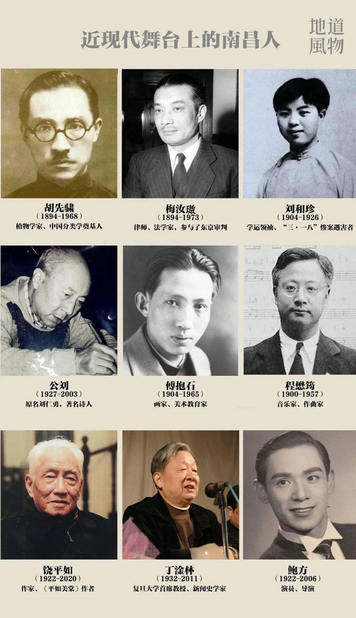 ▲ 这些南昌人，见证并改变了近代中国。&nbsp;制图/quan