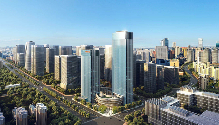 平安幸福中心效果图