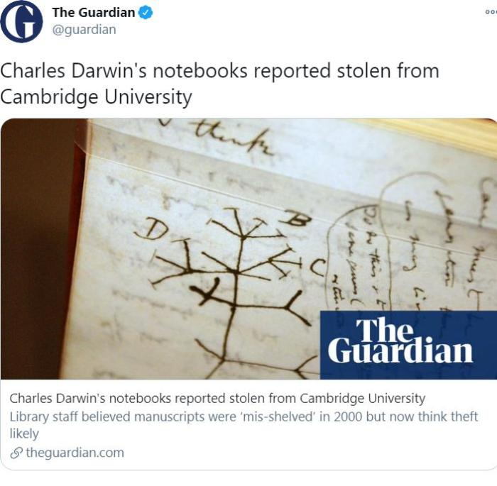 图片来源：英国《卫报》社交网站官方账号截图。 