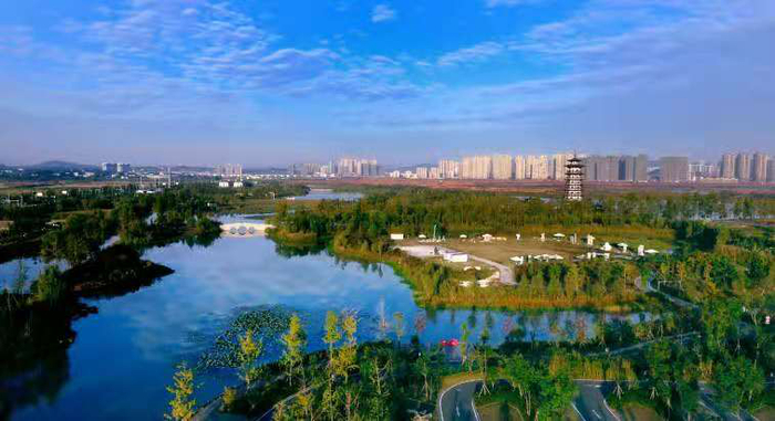 （洋湖湿地公园，图片源自洋湖生态新城）