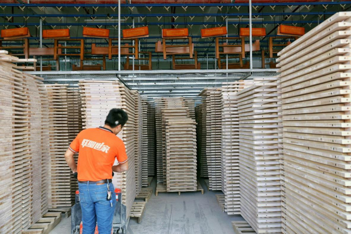 ▲联圆世家工厂的每一个环节的成本控制都做到极致。