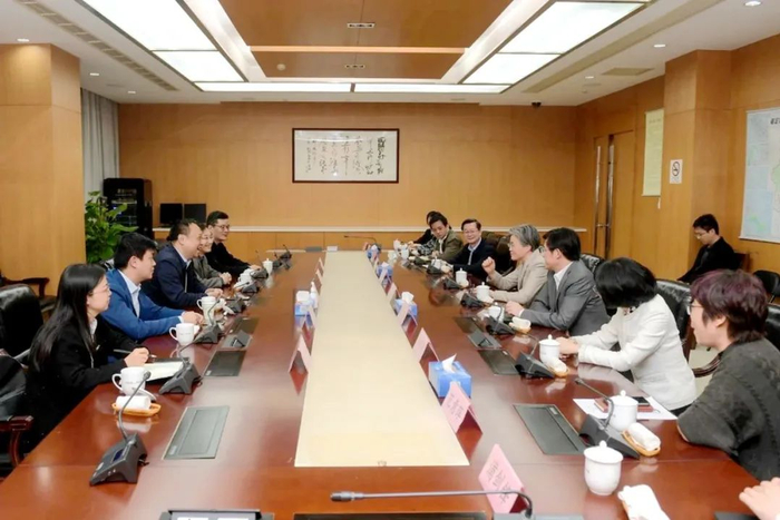 ▲ 合作办学洽谈会