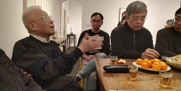 虞云国在座谈会现场