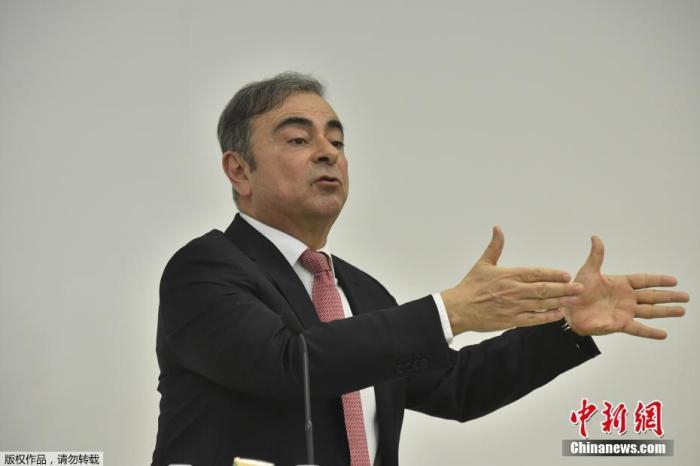  图为日产前董事长戈恩。