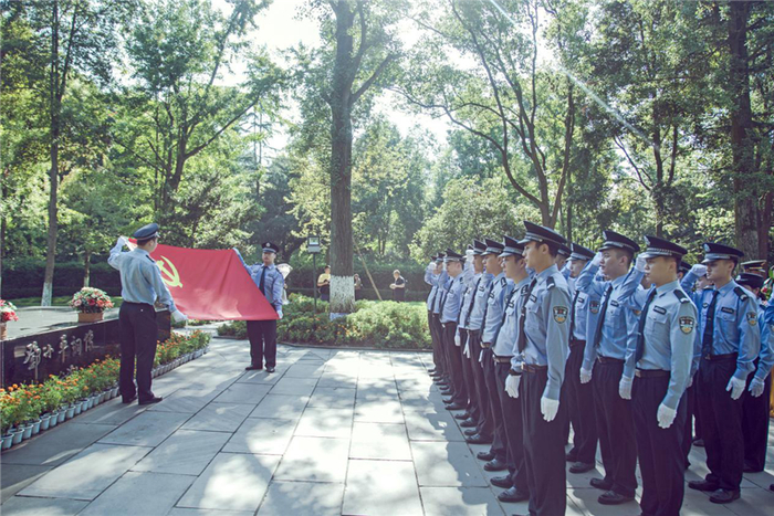 图为广福派出所