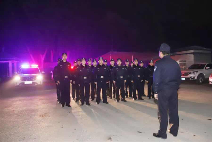 图为万盛派出所