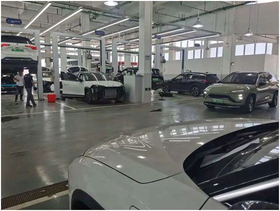 Galaxy探访蔚来修车间