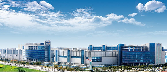 位于浦东的中芯南方厂 图自：中芯国际官网