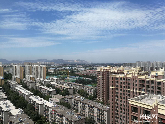 石家庄的天气。资料图