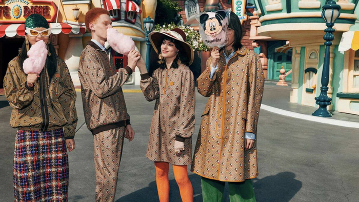 米奇主题的 Gucci 外套图片来源：迪士尼