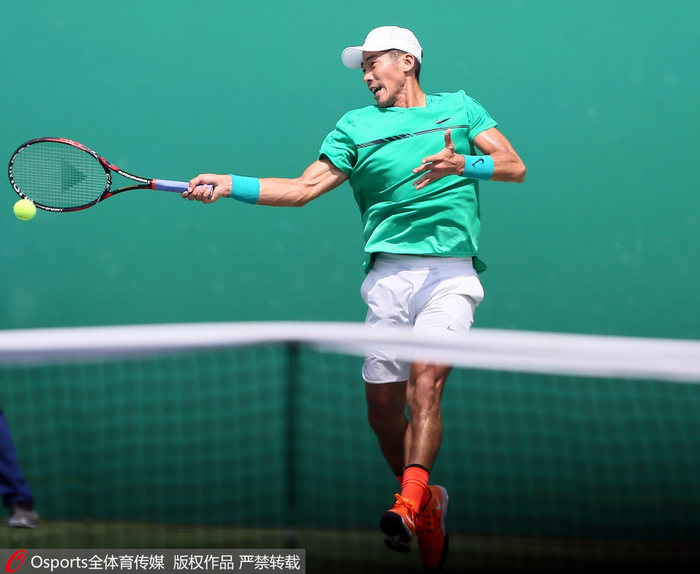 李喆在比赛中。资料图