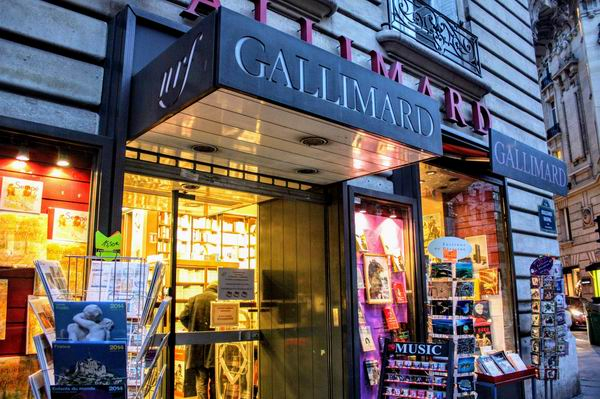 著名的伽利玛书店；该书店于1919年由加斯东·伽利玛创办 © 周之桓