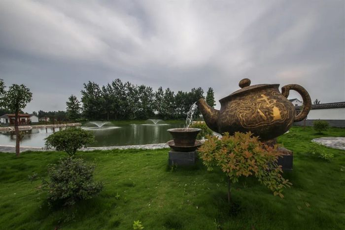 图为星甸全国文明村九华社区。图片由浦口宣传部提供