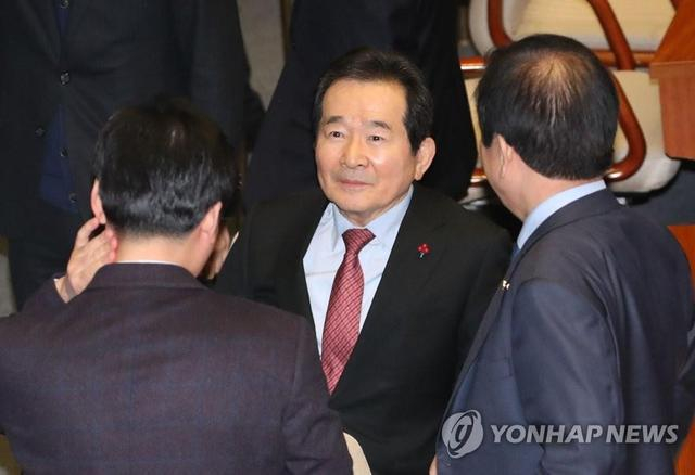  ▲韩国新任国务总理丁世均。来源：韩联社