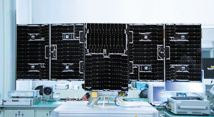 “电子科技大学号”卫星 图片由电子科大提供