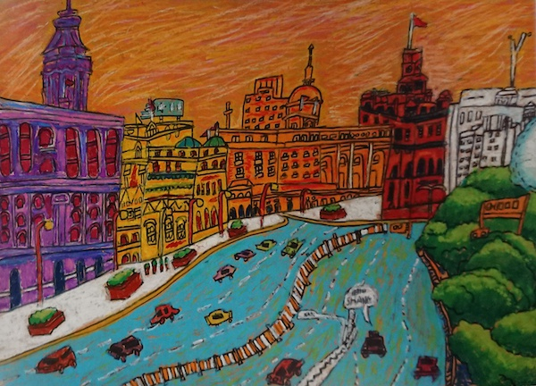 宣子翎《我眼中的外滩》