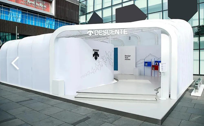 ▲DESCENTE 85周年荣耀展