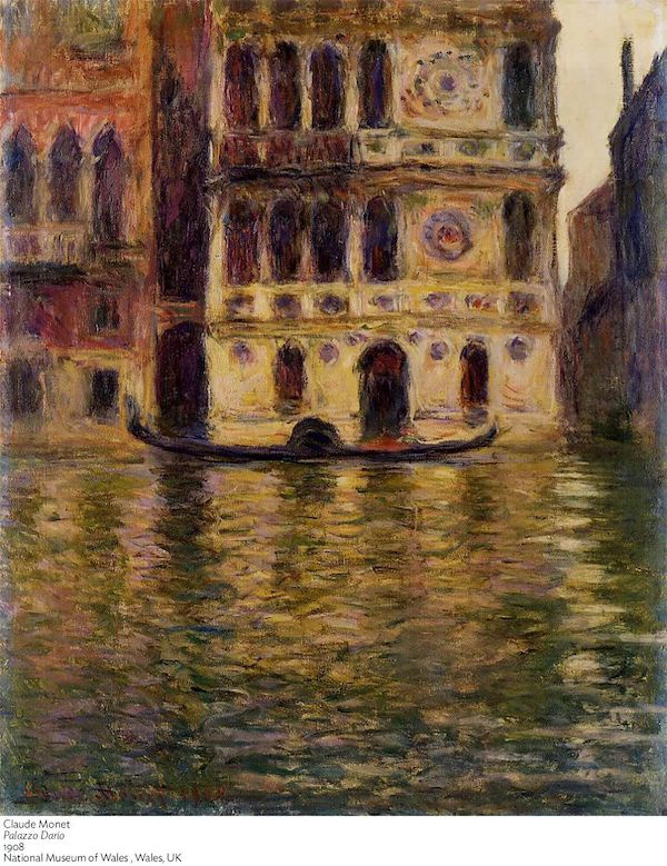 克劳德·莫奈 《威尼斯，帕拉左-达里奥》