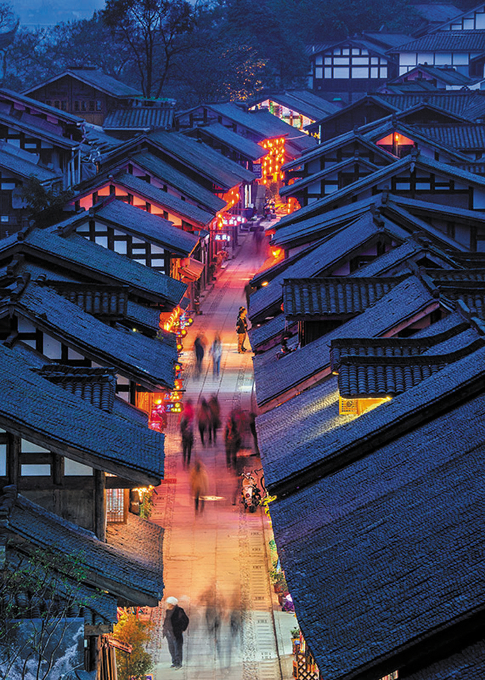 都江堰灌县古城