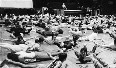  1997年，北京马华健身俱乐部。李江树 摄