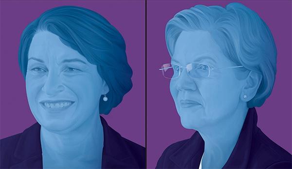 美民主党总统候选人初选前，《纽约时报》为两名女性“背书”
