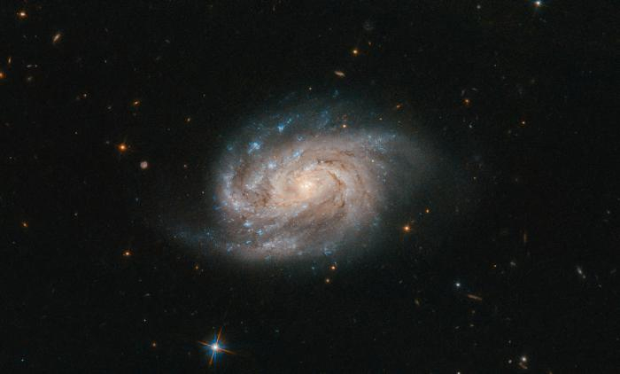NASA官网公布的“NGC 1803”星系照片