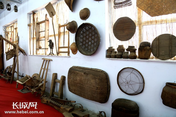 博物馆内的各种老物件。长城新媒体记者 周亚彬 摄