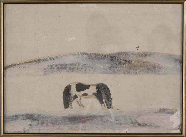 常玉 马 布面油彩 油画 1930年 81cmx69cm  艺术家捐赠