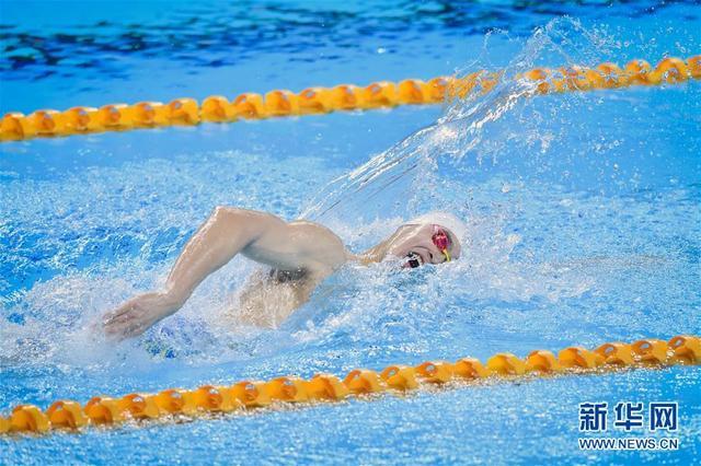 FINA冠军系列赛（北京站）：孙杨夺得男子400米自由泳冠军