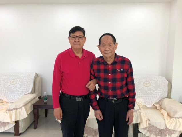 李晓红院长看望袁隆平院士