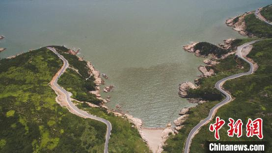 浙江某海岸。　浙江省治水办(河长办)供图 摄