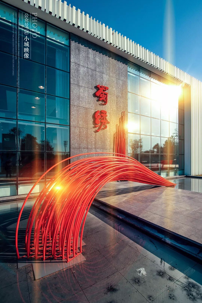 ▲ 郫县安靖镇蜀绣博物馆