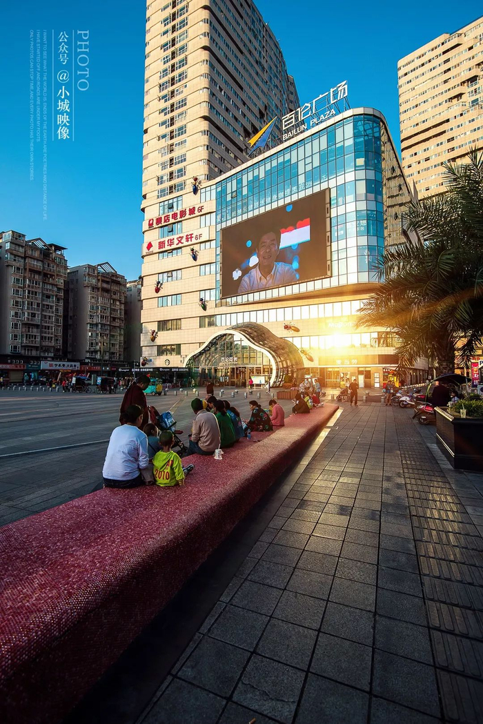 ▲ 郫县中心城区百伦广场