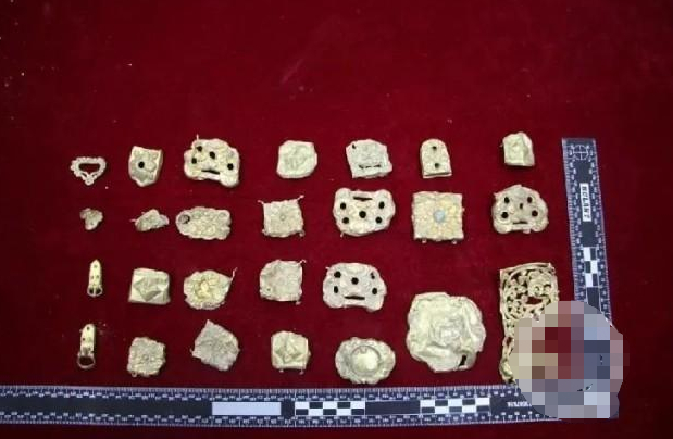 ▲被盗涉案文物共646件，其中一级文物16件，图中为部分被盗涉案文物。/青海检察院官方微信