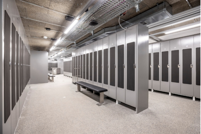 ▲ 站内雪具寄存柜