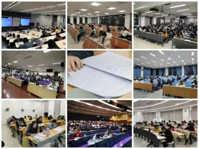 ▲ 各高校考场照片