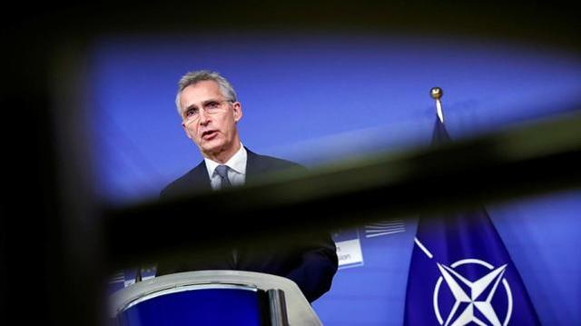 资料图：北约秘书长延斯·斯托尔滕贝格