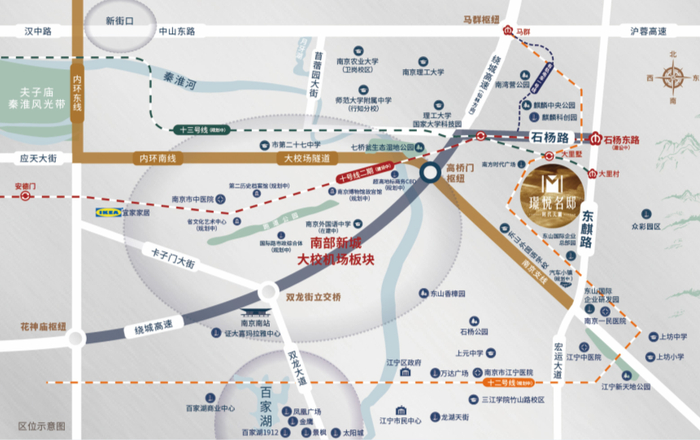 （区位示意图）