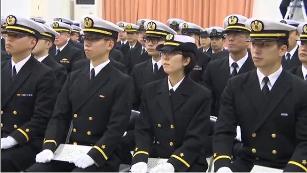 竹之内里咲参加入校式（广岛电视台）