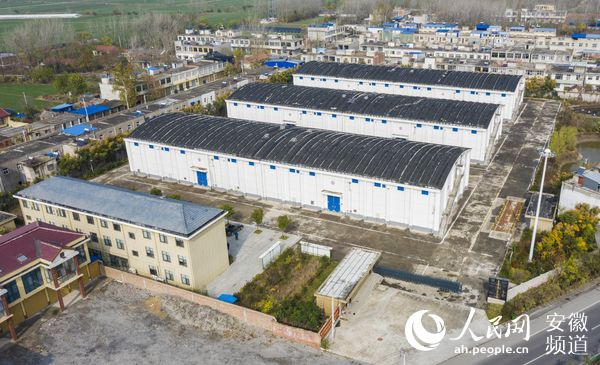 灵璧县王桥粮库。张俊 摄