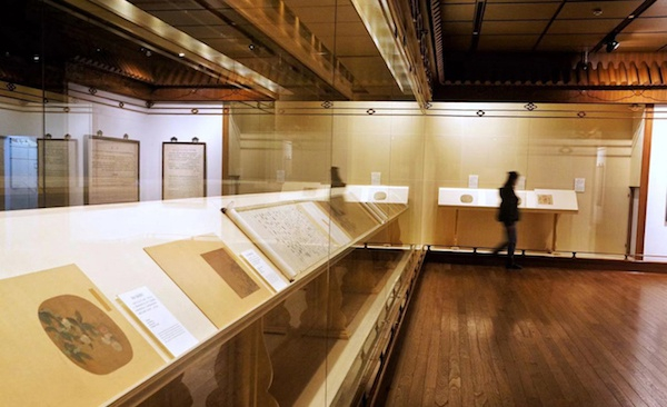 上海博物馆历代绘画馆常设展换展后的展览现场