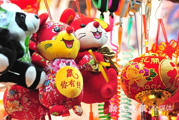 图说：农历庚子鼠年即将来临，老鼠成为新年主角　来源／杨建正