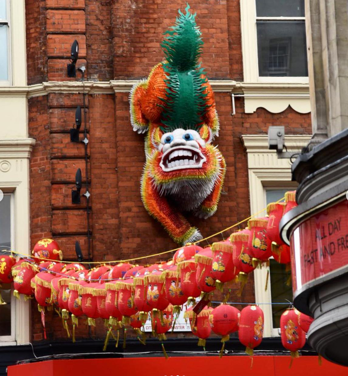 伦敦中国城的春节气氛浓郁 @magdapich