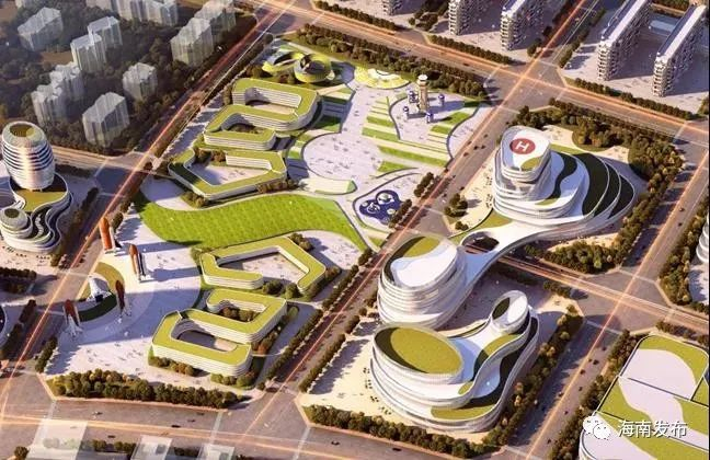 图说：文化产业区概念图