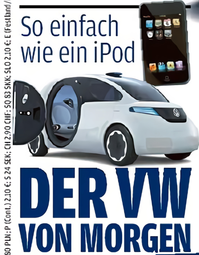 『乔布斯时代海外媒体关于苹果iCar的假想』