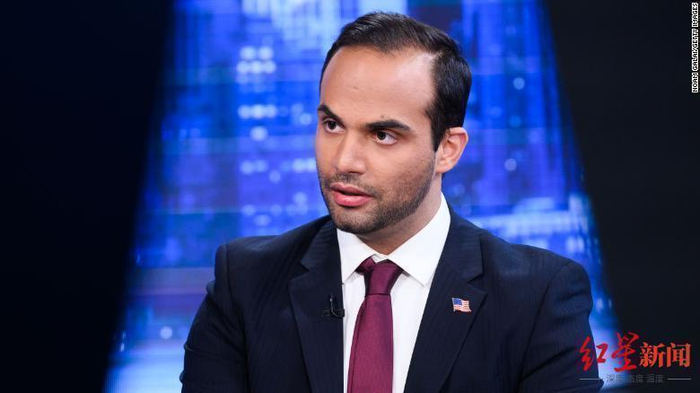 ↑2016年特朗普竞选团队的外交政策顾问帕帕佐普洛斯图据CNN新闻