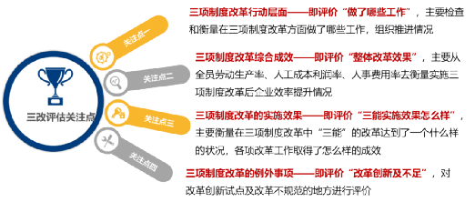 　　图1：三项制度改革评估关注点