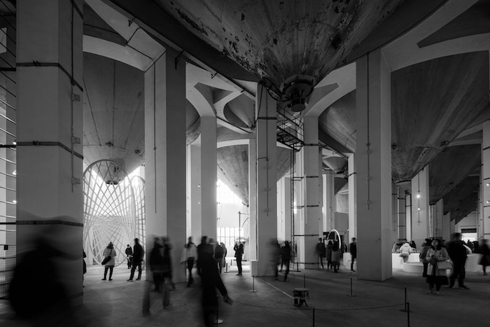 改造后的筒仓内部