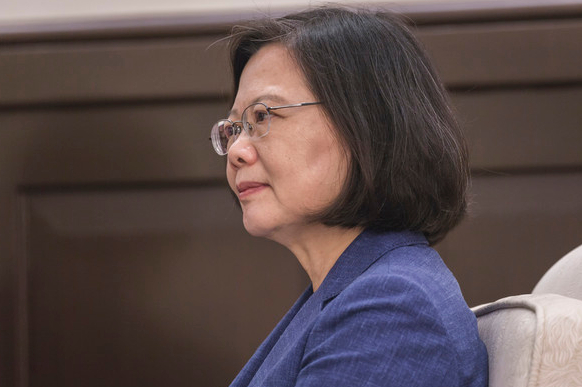 蔡英文资料图（台媒）