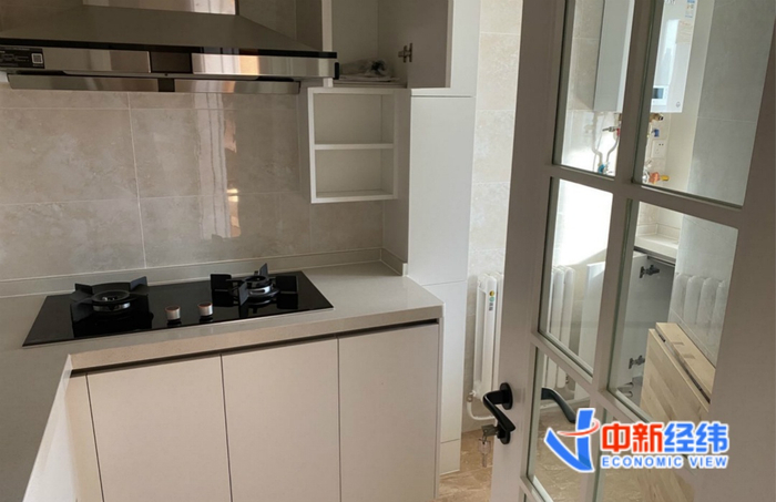 海淀区在售学区房内景。中新经纬 薛宇飞 摄